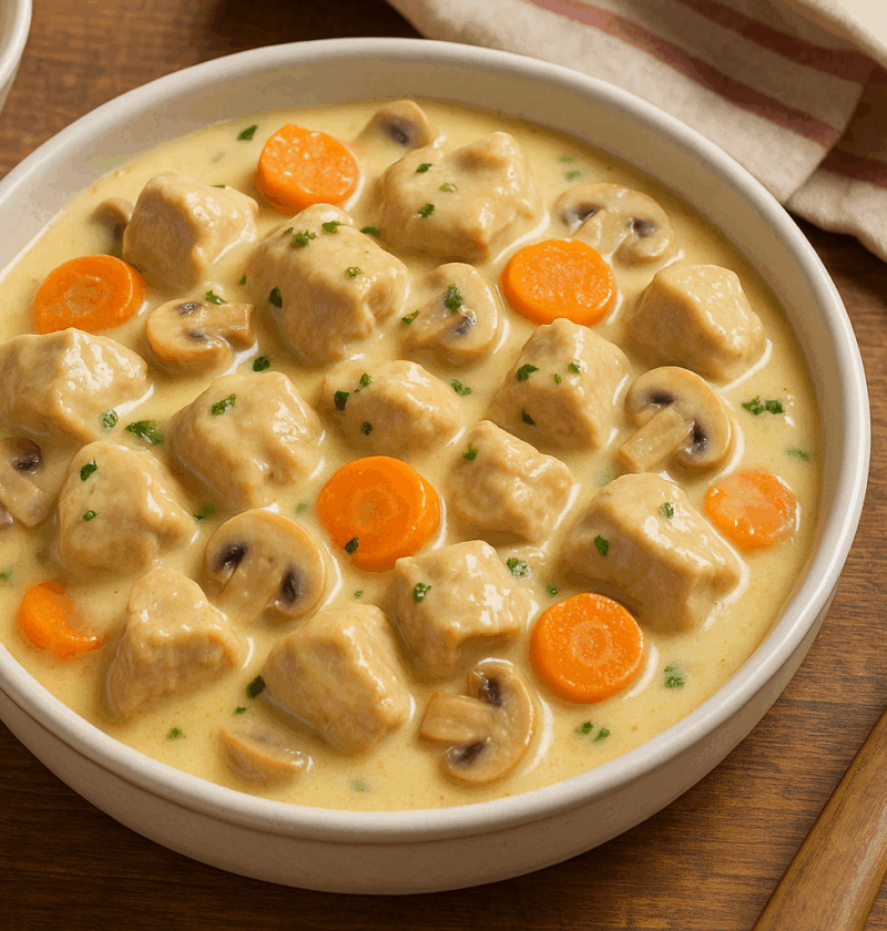Blanquette de Veau Traditionnelle : Un Plat Savoureux classique de la cuisine française
