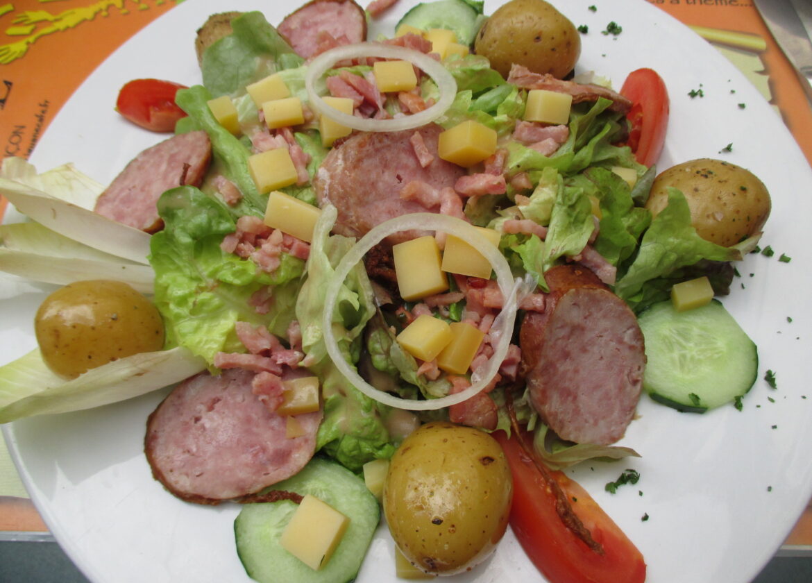 recette de la La salade franc-comtoise
