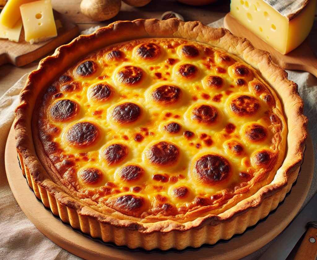 recette Tarte au maroilles