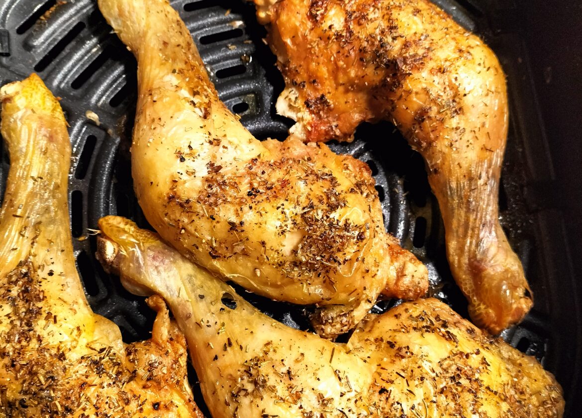 recette cuisse poulet air fryer friteuse air chaud