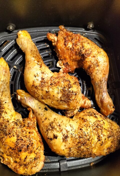 recette cuisse poulet air fryer friteuse air chaud