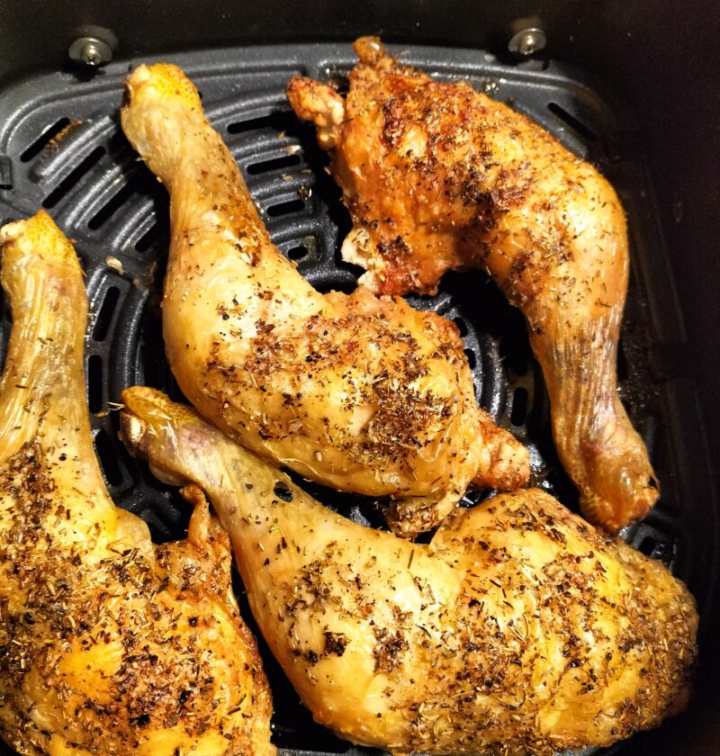 recette cuisse poulet air fryer friteuse air chaud