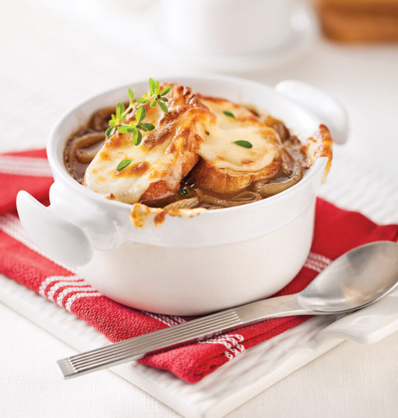 soupe a l'oignon recette